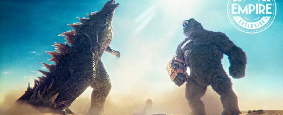 Godzilla e Kong soltam a voz em foto de O Novo Império