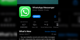 WhatsApp libera função para avançar vídeos