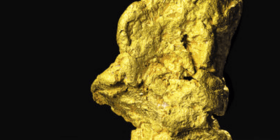 Maior pepita de ouro do Reino Unido foi encontrada por sorte