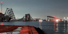 Ponte em Baltimore: mergulhadores recuperam caixa-preta de navio