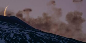 Anéis de vórtice estão chamando a atenção em um dos vulcões mais ativos do mundo