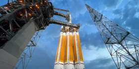 Voe no foguete ULA Delta IV Heavy em vídeo gravado pelo veículo durante último lançamento