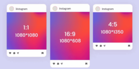 Qual tamanho e formato para fotos do Instagram?