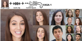 Microsoft lança modelo de IA que gera vídeos hiper-realistas; conheça o VASA-1
