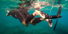 ‘Monociclo’ promete velocidade sobre-humanas para nadadores e mergulhadores