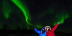 Olhar Espacial recebe casal de “caçadores” de auroras