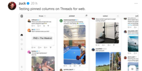 Threads ganha versão web estilo antigo Tweetdeck 