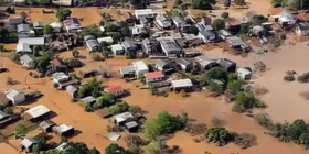 Tragédia climática: RS tem 8 das 10 cidades com maior volume de chuvas no mundo em 24 horas