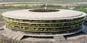 Conheça o novo mega estádio ecológico construído na Sérvia