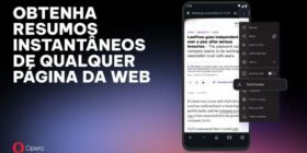 Opera resume textos de sites com IA no Android; veja como funciona