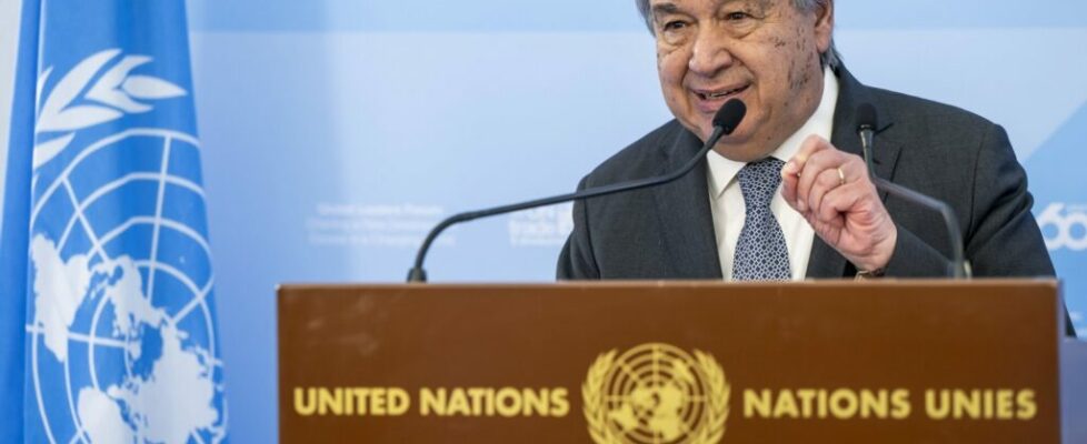 Guterres saúda adoção de “acordos históricos” que visam tirar “multilateralismo do abismo”