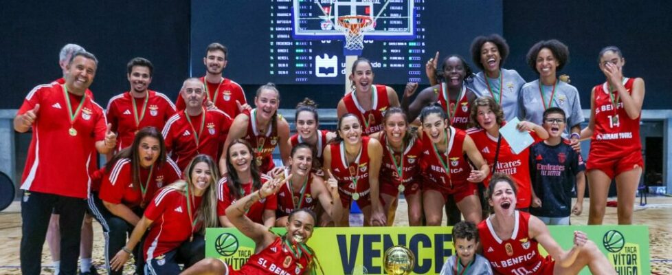 Benfica conquista Taça Vítor Hugo feminina de basquetebol pela quarta vez