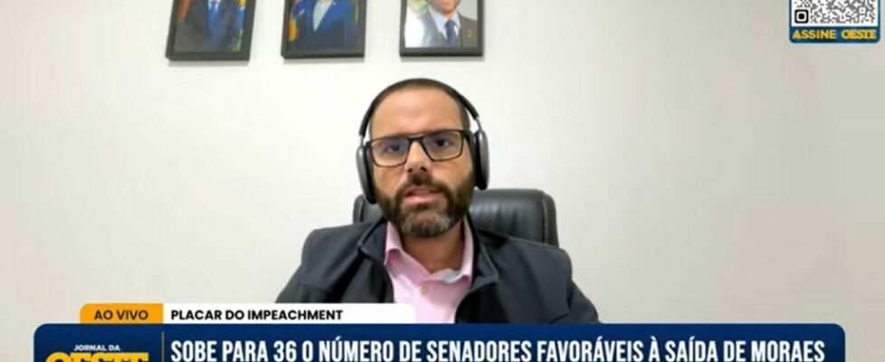 Jorge Seif, sobre impeachment de Moraes: ‘O apoio da população é imprescindível’