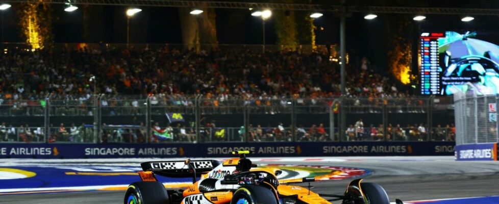 Uma verdadeira lição: Lando Norris domina, vence em Singapura e encurta distância para Verstappen no Mundial