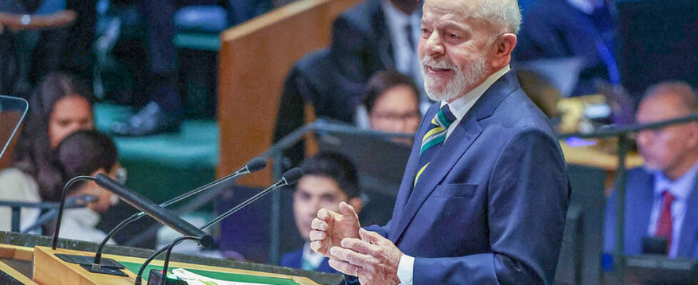 Com só 10 ministras, Lula cobra presença feminina na ONU