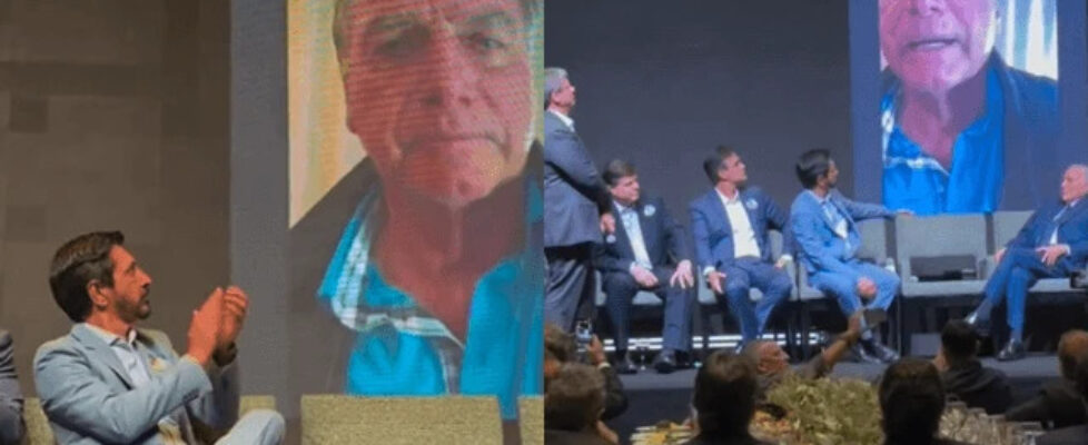 Em chamada de vídeo, Bolsonaro reafirma apoio a Ricardo Nunes