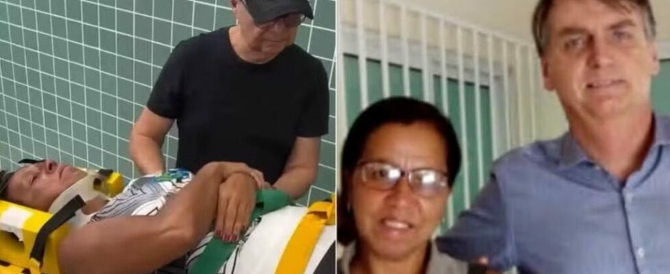 Wal do Açaí é agredida em evento de campanha e deixa local de ambulância: ‘Traidora’