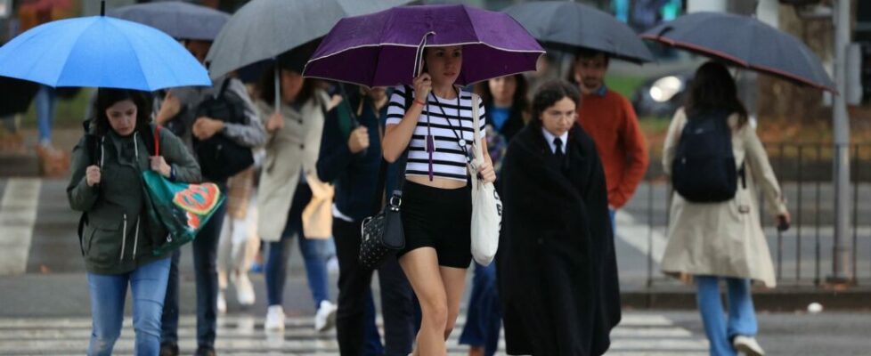 Santarém, Castelo Branco e Guarda sob aviso laranja devido à chuva