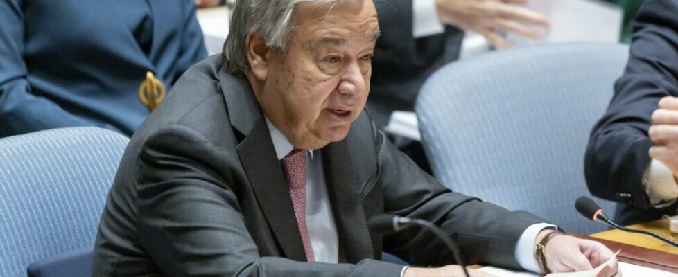 Israel declara António Guterres “persona non grata”