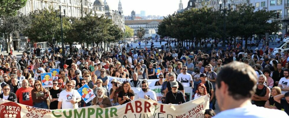 Protesto em seis locais de Lisboa exige cidade “para viver e visitar”