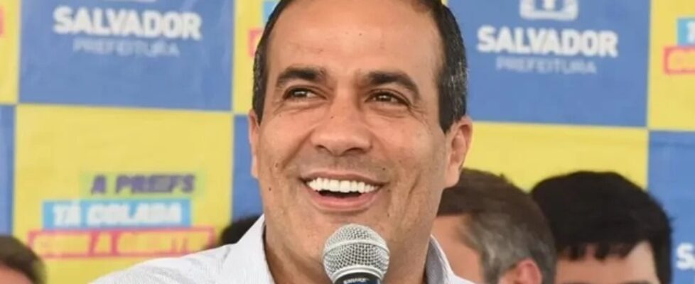 Bruno Reis (União) pode ser reeleito no 1º turno em Salvador, indica pesquisa