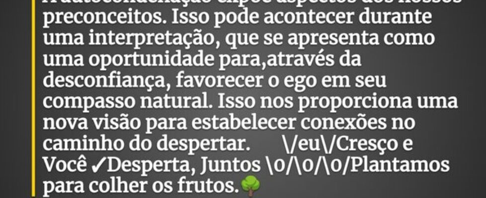 ⁠A autocondenação expõe aspectos dos nossos precon... Elisabeth Railuz