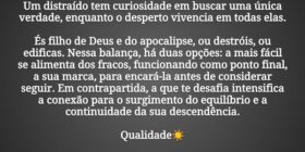 ⁠Um distraído tem curiosidade em buscar uma única ... Elisabeth Railuz