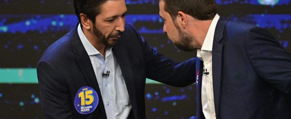 Debate decisivo entre Nunes e Boulos vai ser nesta sexta-feira, 25