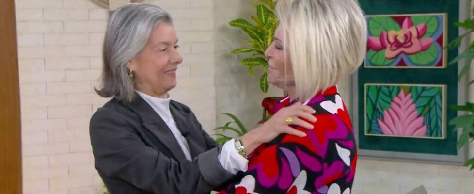 Cármen Lúcia toma café com Ana Maria Braga e ‘conversa’ com Louro Mané