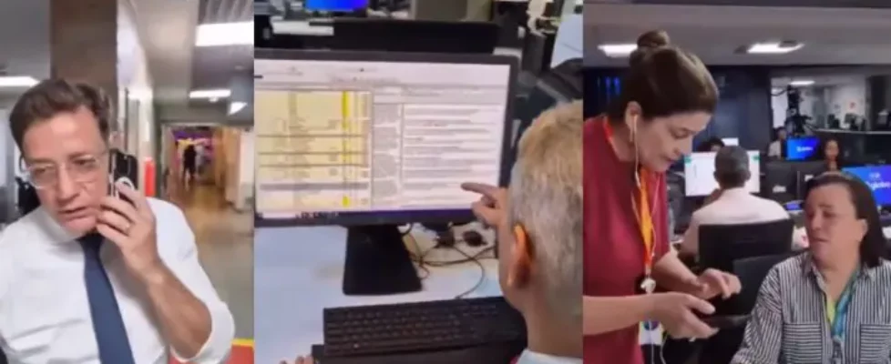 Globo retira vídeo em que jornalistas do JN fazem ‘teatro’ sobre indiciamento de Bolsonaro