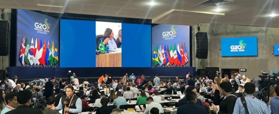 Jornalistas reclamam da organização do G20 no Rio de Janeiro: ‘Sem internet e sem comida’