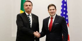 Bolsonaro parabeniza Marco Rubio por sua nomeação a secretário de Estado de Trump