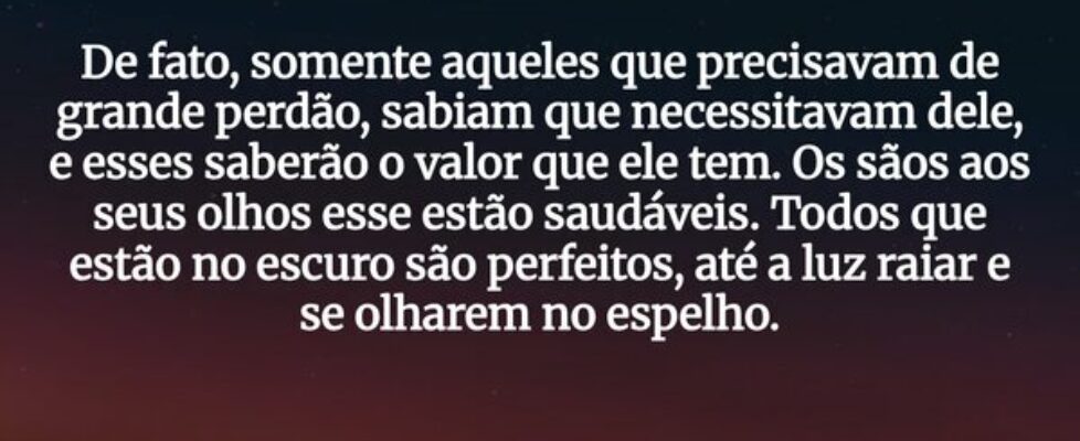 De fato, somente aqueles que precisavam de grande ... AC Lopes