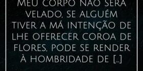 ⁠⁠Meu corpo não será velado, se alguém tiver a má ... Alessandro Teodoro