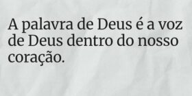 A palavra de Deus é a voz de Deus dentro do nosso ... Aulos Carvalho