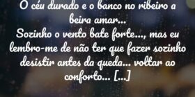 O céu durado e o banco no ribeiro a beira amar…
So... Charlanes Oliveira Santos