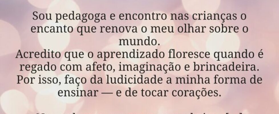 A arte que não se cala - Biografia Sou pedagoga ... Edineurai SaMarSi
