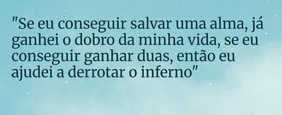 "Se eu conseguir salvar uma alma, já ganhei o... Evangelista Raoney Amorim