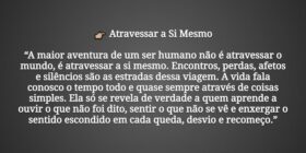 👉🏼 Atravessar a Si Mesmo “A maior aventura de um... Fábio Gonçalves