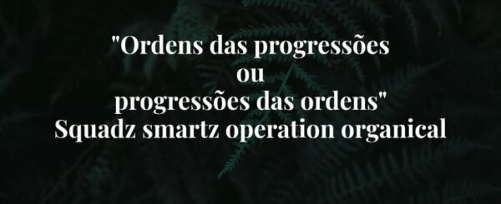 "Ordens das progressões  ou  progressões das ... Desfragmentador