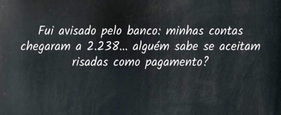 Fui avisado pelo banco: minhas contas chegaram a 2... Ivo Mendes Morais