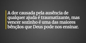 A dor causada pela ausência de qualquer ajuda é tr... Leonardo Brelaz