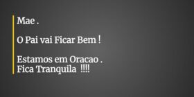 Mae .


O Pai vai Ficar Bem !




Estamos em Oraca... Marcelo , Claudia e Gu .