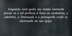 Enquanto você gasta seu tempo tentando provar se a... Pr. Wellington Cleiton