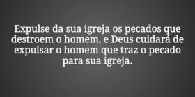 Expulse da sua igreja os pecados que destroem o ho... Pr. Wellington Cleiton