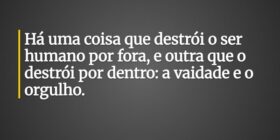 Há uma coisa que destrói o ser humano por fora, e ... Pr. Wellington Cleiton