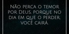 Não perca o temor por Deus, porque no dia em que o... Pr. Wellington Cleiton