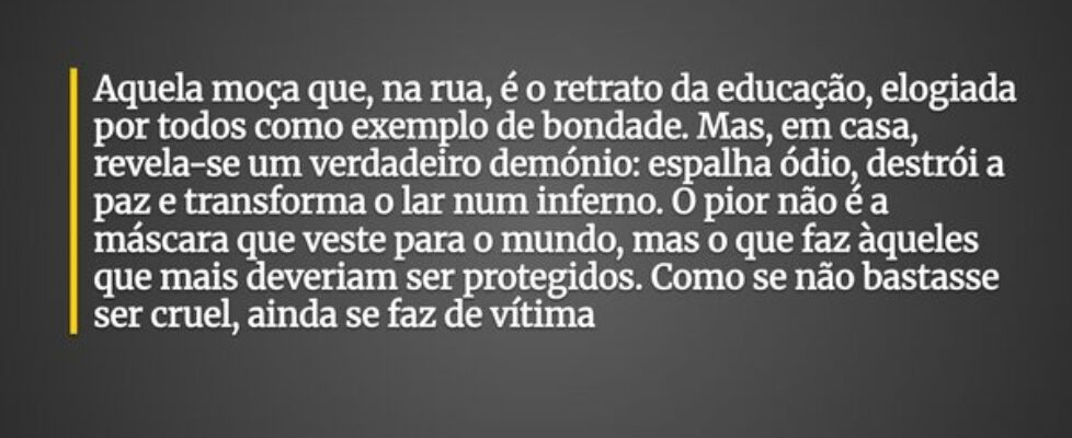 Aquela moça que, na rua, é o retrato da educação, ... Ramsay Gouveia
