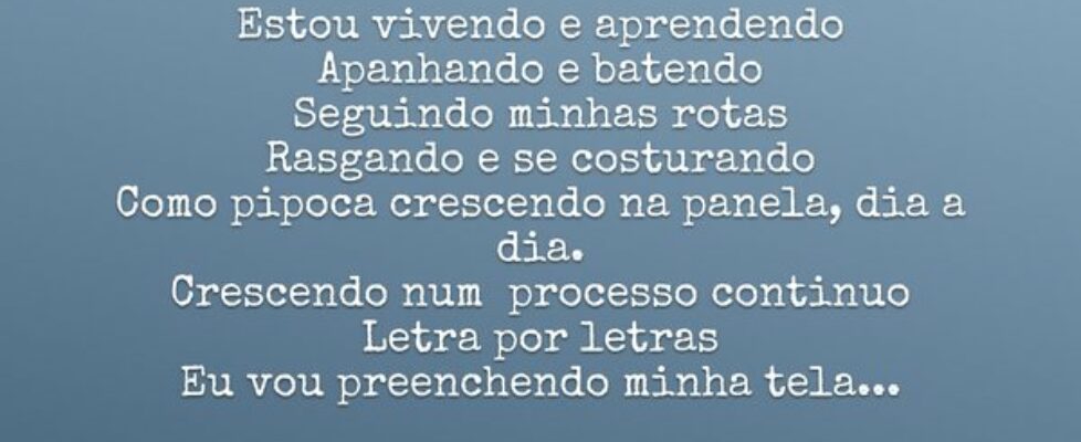 Estou vivendo e aprendendo Apanhando e batendo Seg... Starisy2
