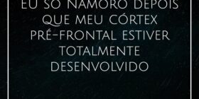 EU só Namoro depois que meu córtex pré-frontal est... Vitor Zanetti